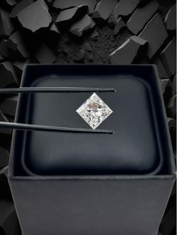 3.02 Ct Princess Shape Certified Diamond 💎