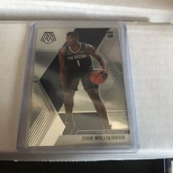 Zion Williamson Mosaic Rookie $100
