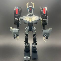 SHOCKWAVE / LONGARM PRIME | Hasbro Transformers Animated 2008 Voyager INCOMPLETE