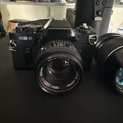 Ricoh XR-7 (Sears KS-2) Film Camera and Lenses