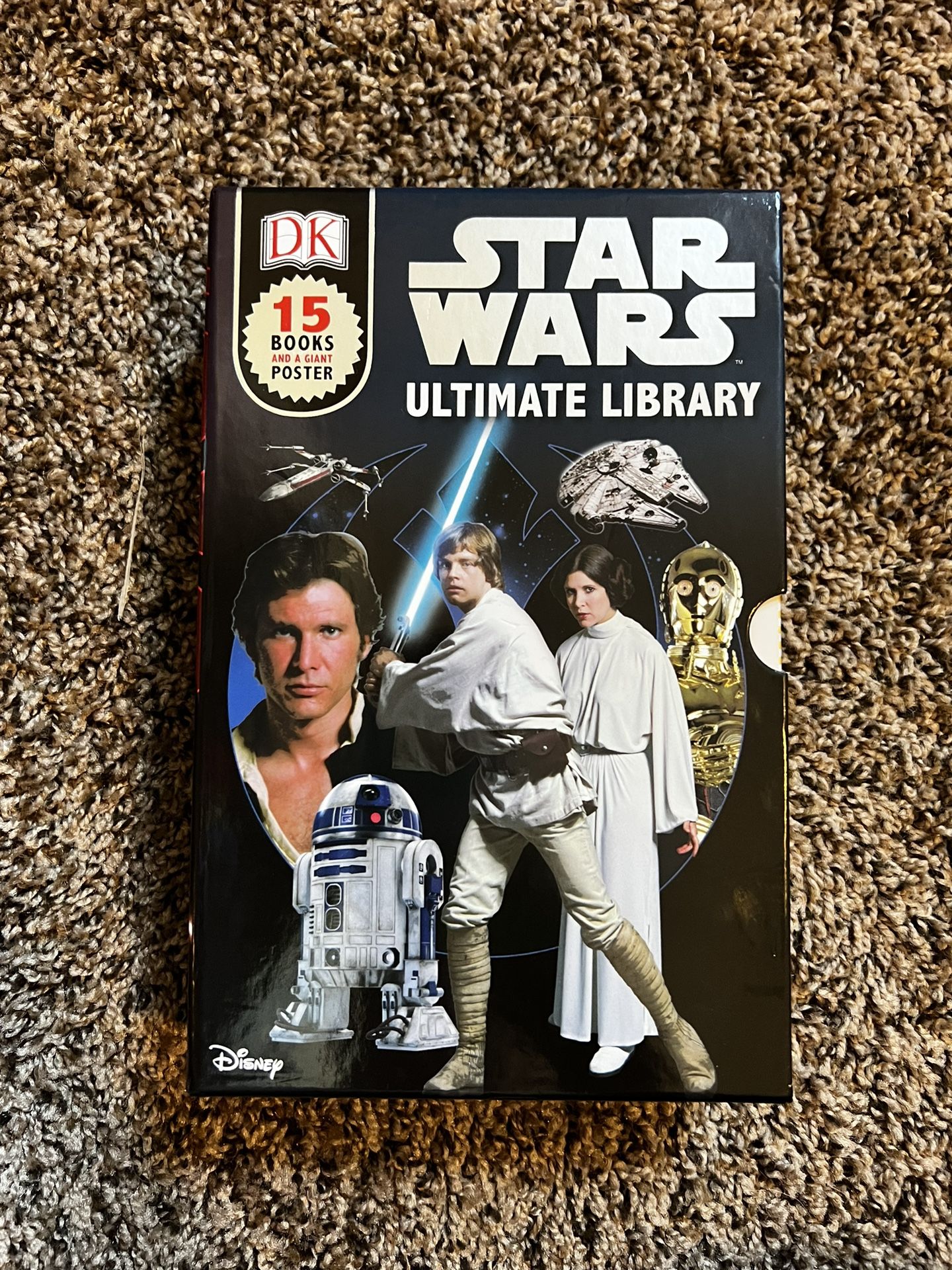 Star Wars Ultimate Library Book Set (15) & The Prequel Trilogy Stories Book/ NEW