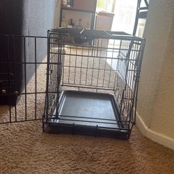 Top Paw Single Door Folding Wire Dog Crate