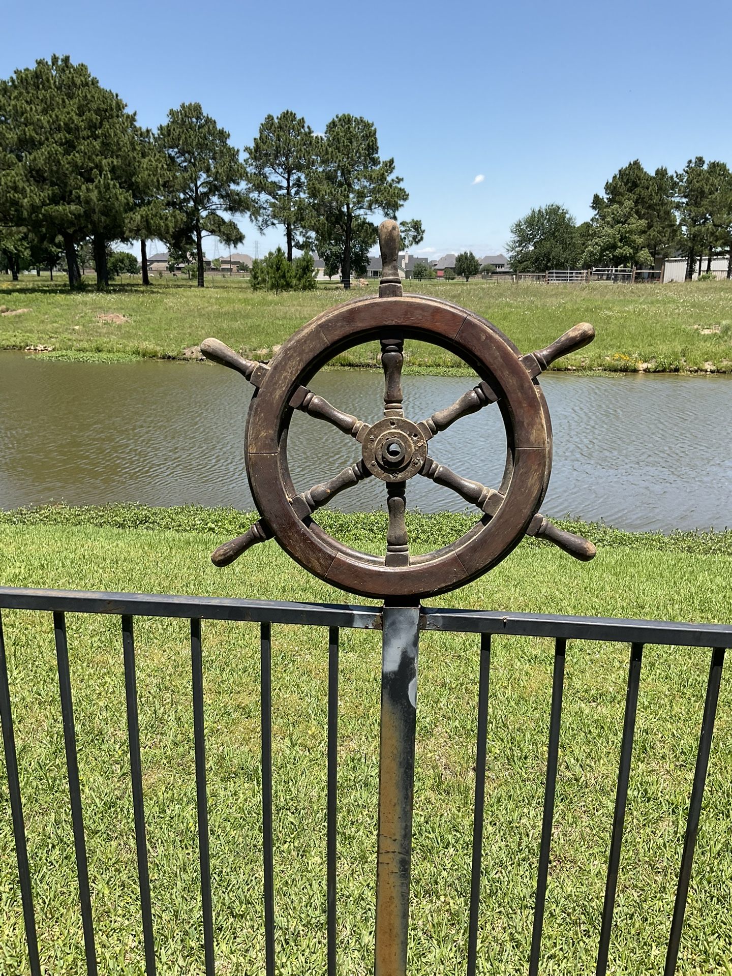 Antique Ships Wheel-24”