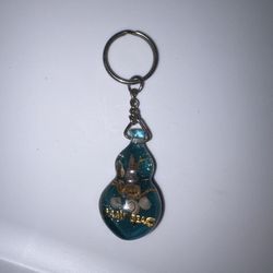 Miami Beach Souvenir Resin Keychain