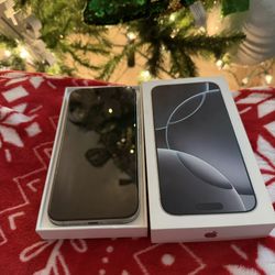 iPhone 16 Pro Max  Unlocked Only Cricket And Att Like New 10/10 Include Case ,box And Charge