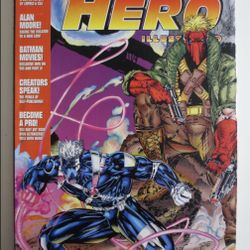 Hero Illustrated #7, Jan 1994, Jim Lee Cover