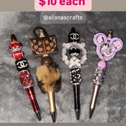 Custom Beaded Pens 