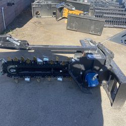 Trencher Attachment  For Skid  Steer 