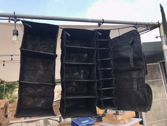 Foldable closet organizer