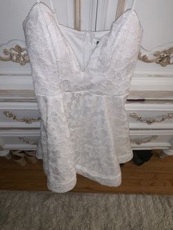 White dress