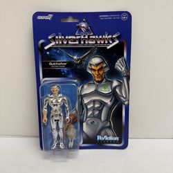 Quicksilver Silverhawks Super7 Reaction Action Figure