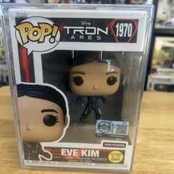 SOLD OUT IN HAND LE 3,500K PCS GLOW Eve Kim Tron Ares Funko Pop #1970 Disney