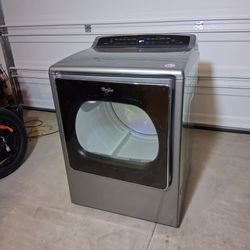 Whirlpool Cabrio Gas Dryer With Steam Function  8.0 Cu Ft BIG Capacity Excellent Working Condition
