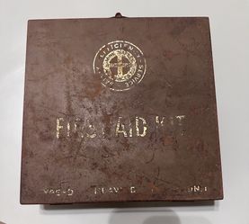 Untouched Vintage First Aid Kit