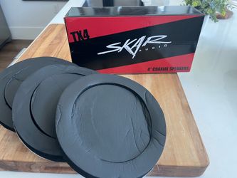 + Skar Audio TX4 4" 120W 2-Way Elite Car Speakers + Sound Deadening Foam