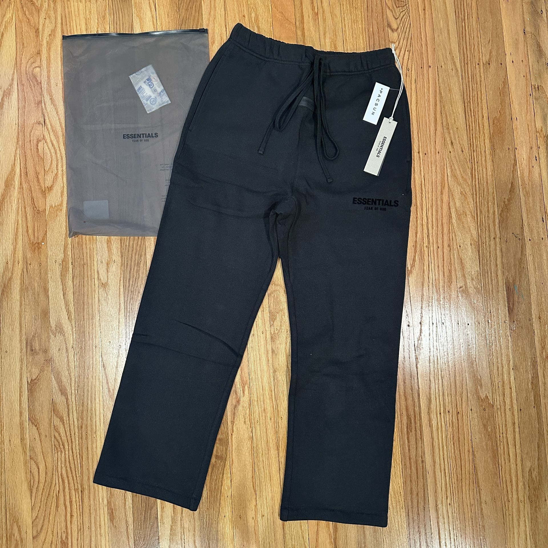 Essentials Fear Of God Sweatpants Jogger Black Size XXS-XL