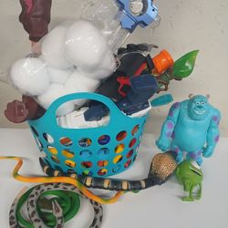 Basket With Toys