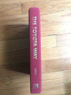The Toyota Way by Jeffrey K. Liker