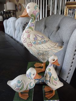 Jim Shore large duck set