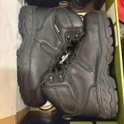 Slip Resistant Steel Toed Work Shoes