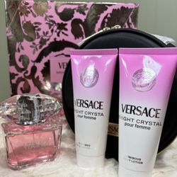 Versace Bright Crystal Perfume Set