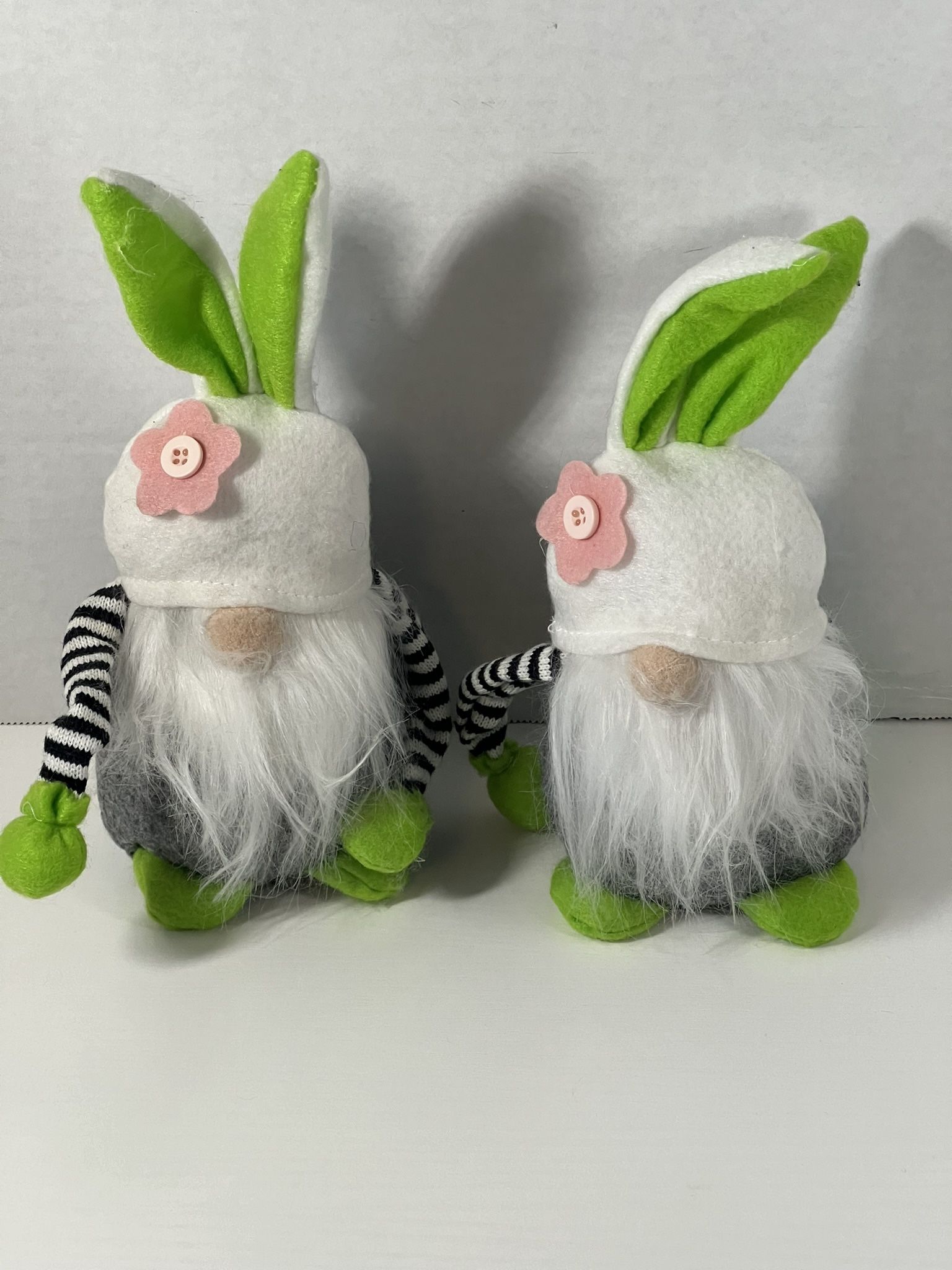 Faceless Spring Bunny Gnomes W/ Bunny Ears.