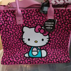 Hello Kitty Large Travel Tote