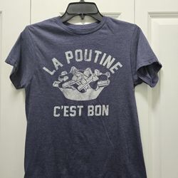 Rep 514 (Canada) La Poutine T-Shirt Size Small