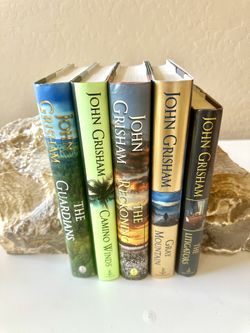 John Grisham Hardcover Book Lot – 5 Books