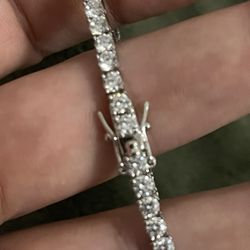 Moissanite Tennis Bracelet
