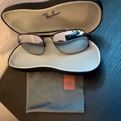 🕶️ Ray‑Ban RB3561 002/9U 57/17 145 Sunglasses – Black Silver Mirror Gradient