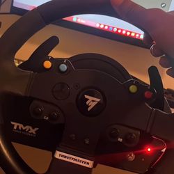 Thrustmaster TMX Force Feedback Wheel + T3PA Pedals • Xbox / PC