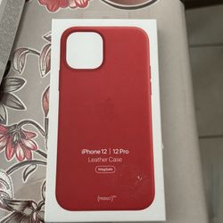 iPhone 12 Leather Case