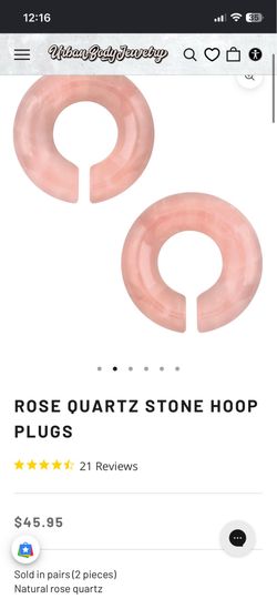 5/8” ear plug gauges