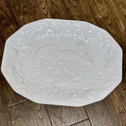 Brand New Tabletops Gallery XL Thanksgiving Dinner Ceramic Platter