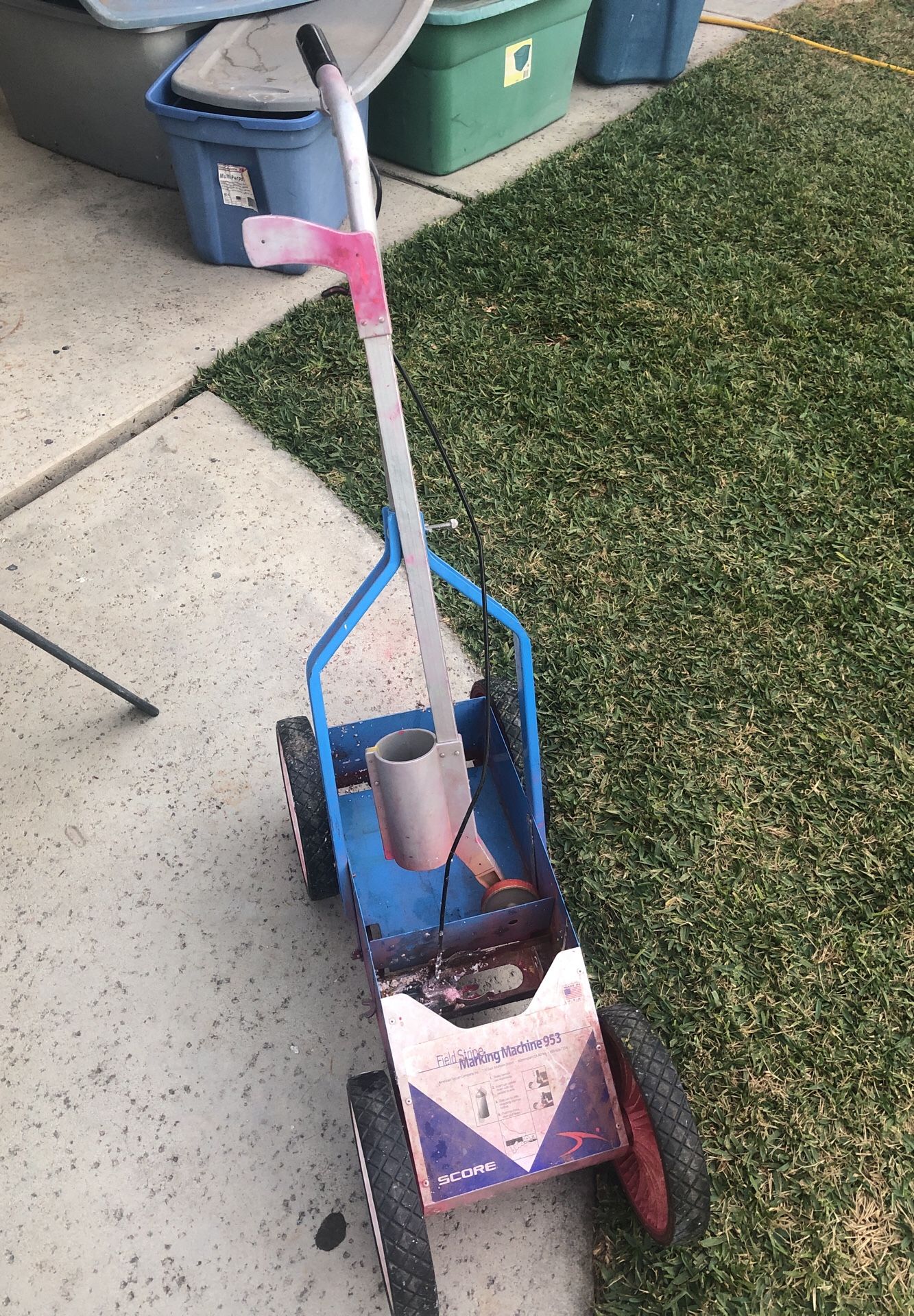 score field stripe marking machine 953