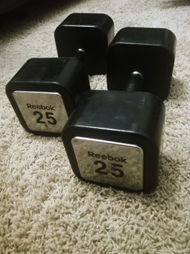 REEBOK 25 DUMBBELLS