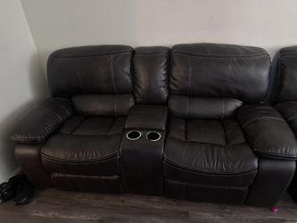 Leather Couches With Recliners