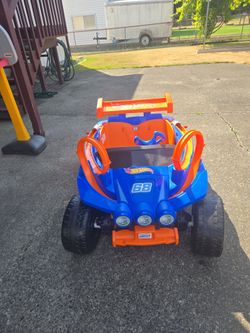 Electric Hot Wheel car