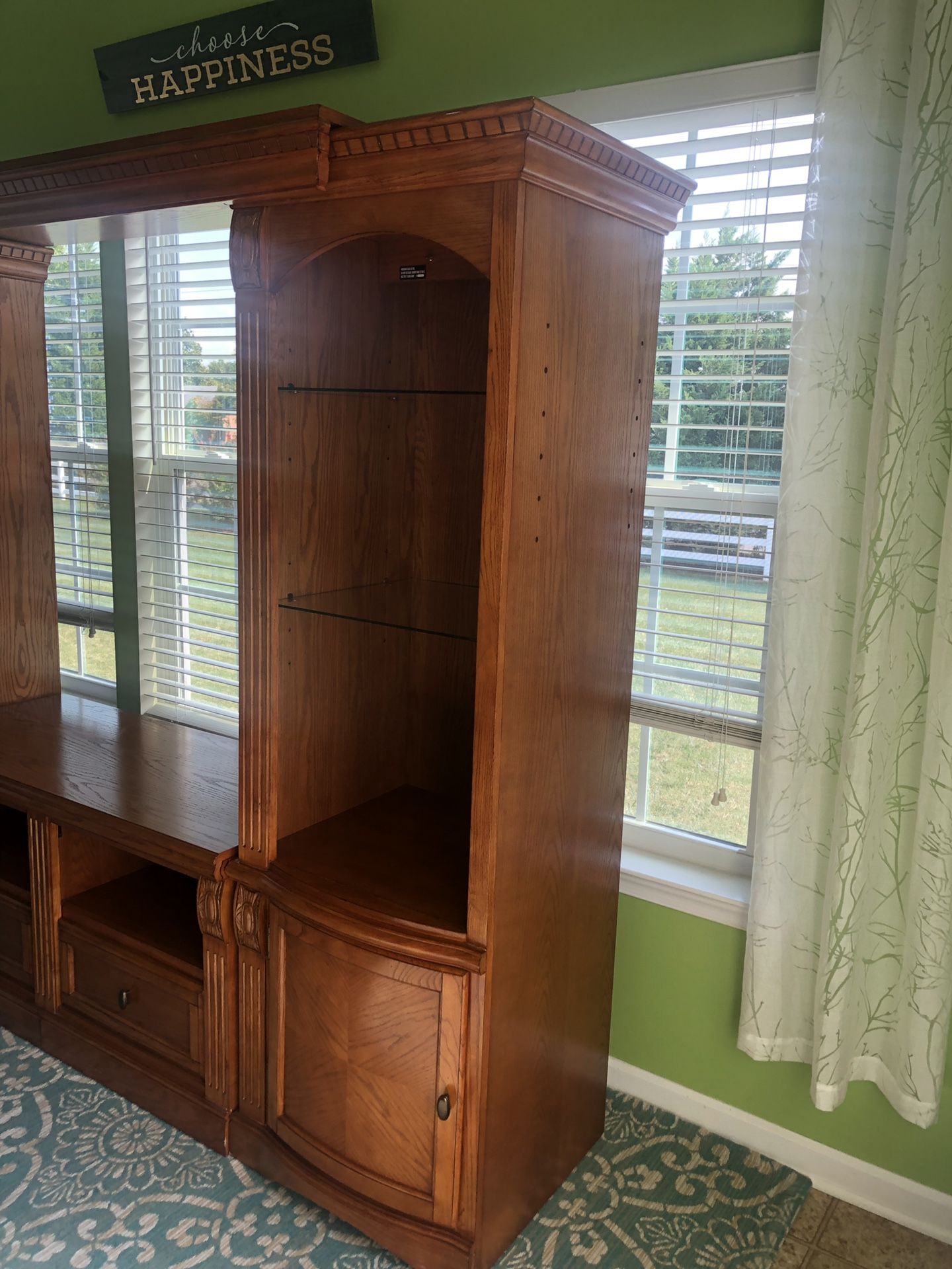 Book case/ entertainment center