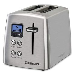 Cuisinart Countdown Metal Toaster 2 Slice Brushed Stainless CPT-415P1