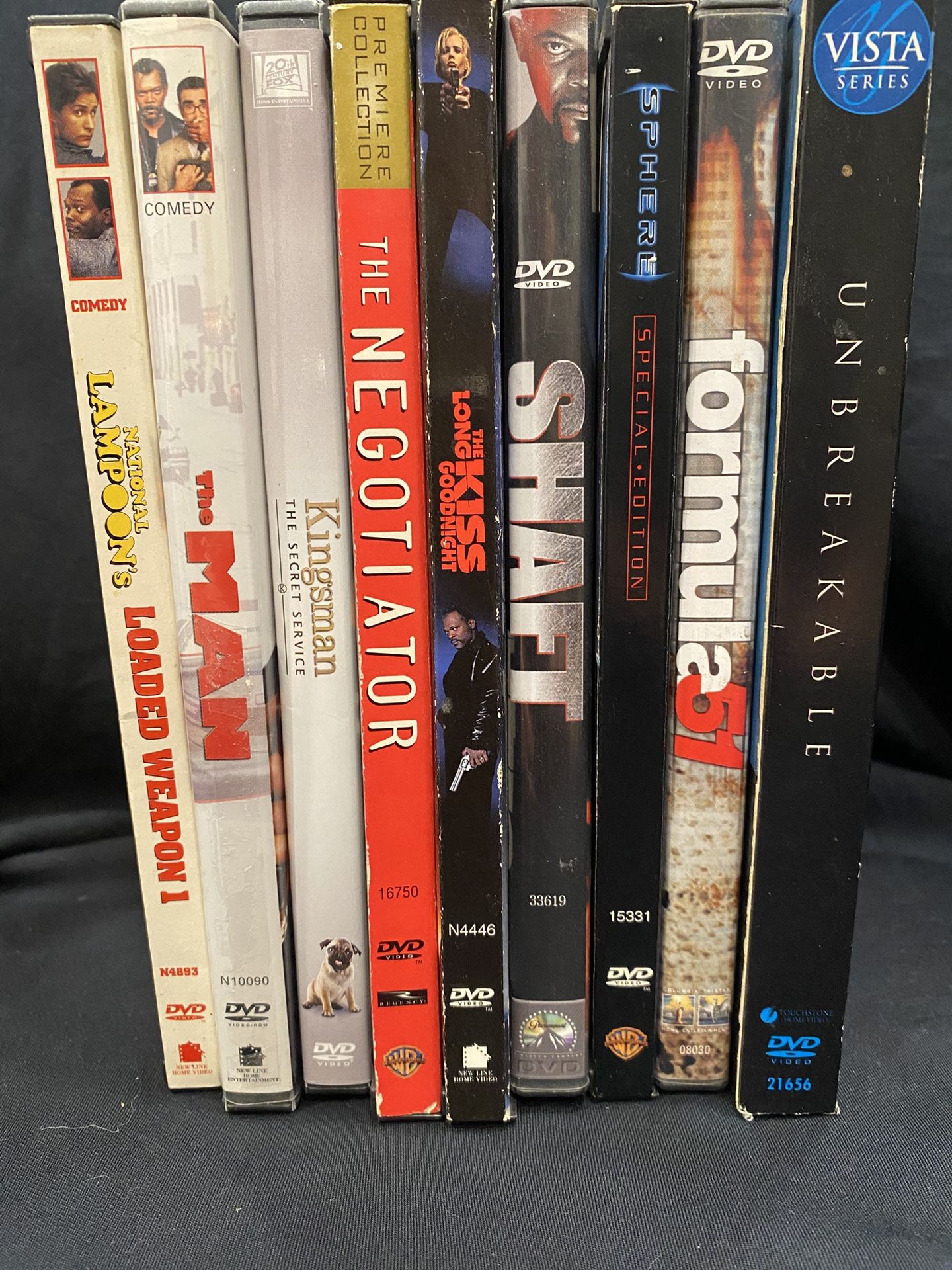 Samuel L Jackson: Various Movies