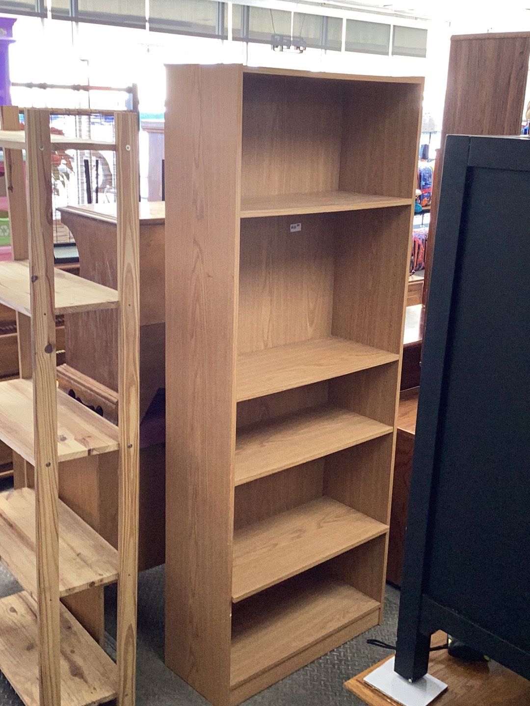 5 Shelf Bookcase Book Organizer Display Unit 