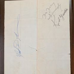 Kid Gavilan Signature 