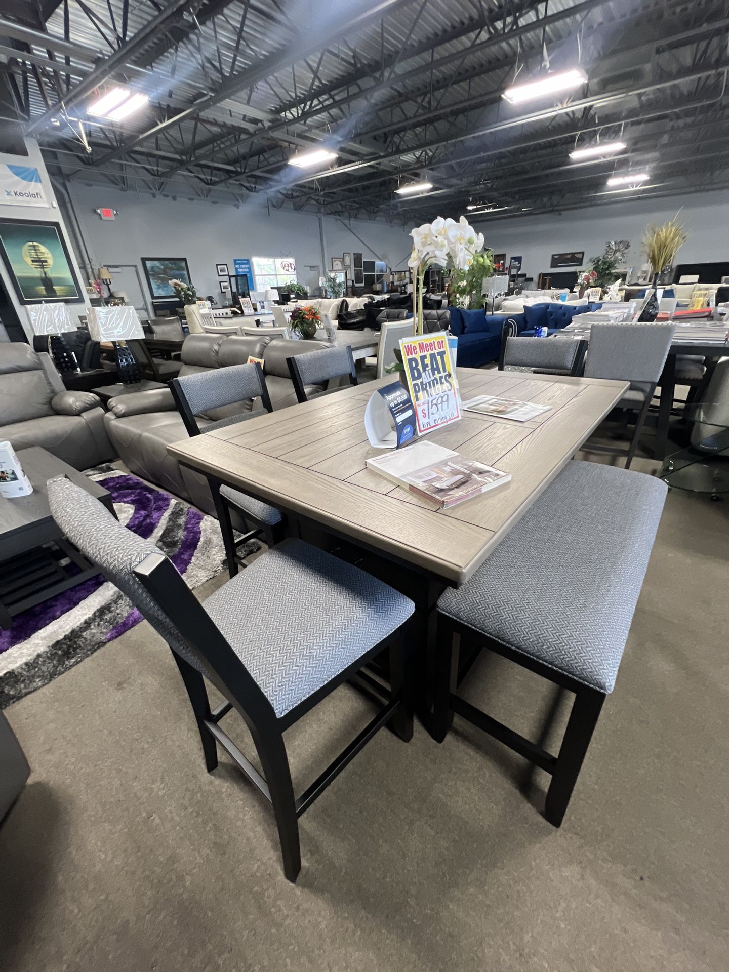 $1499 Lovely 6pc Dining Set 😍