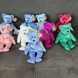 Beanie Babies Lot Of 9