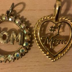 2 Vintage Mom Pendants