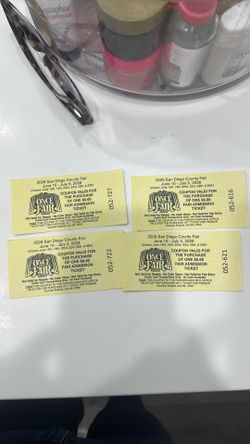 Del Mar fair tickets free