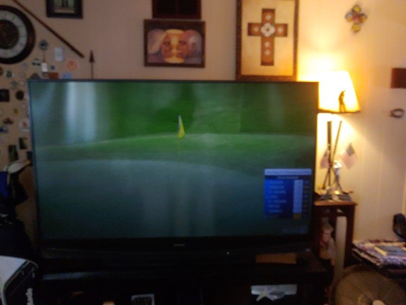 TV Mitsubishi DLP 73 Inch With Extra Lamp