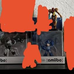 Metroid, Megaman Amiibo, Amiibos 